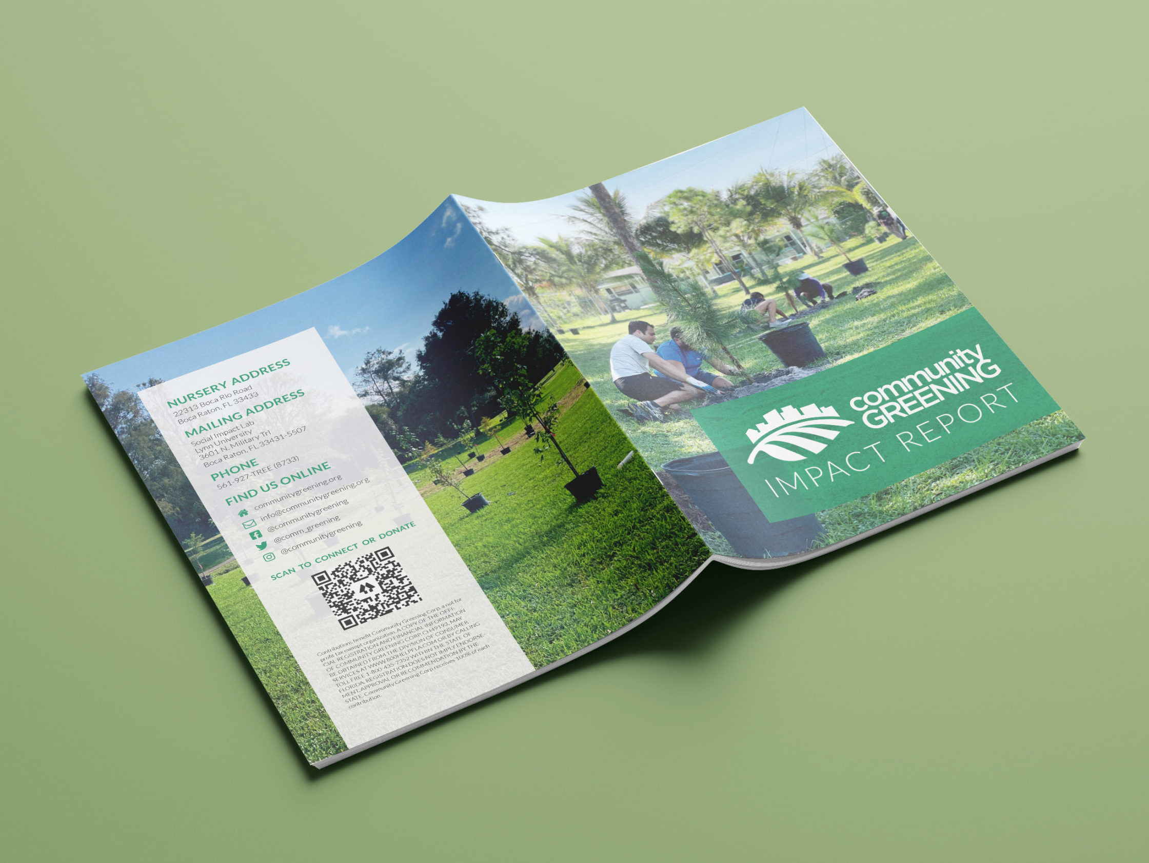 Community Greening covers